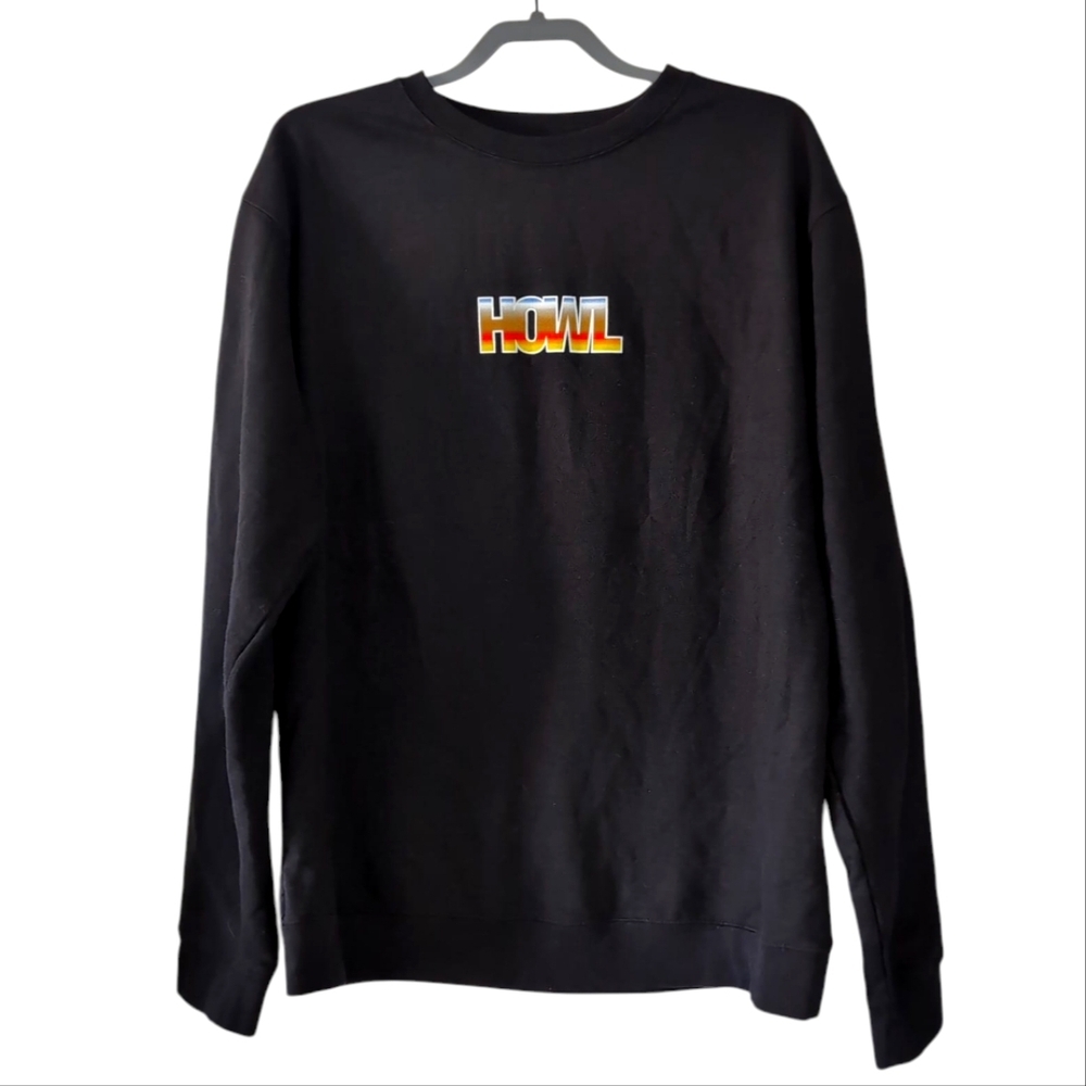 Howl USA Underground Snowboard Streetwear Skater Graphic Logo Sweatshirt XL